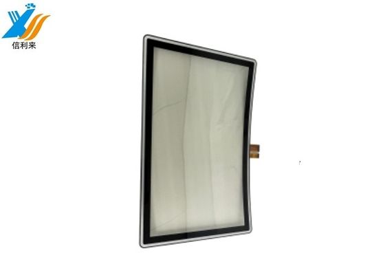 Προσαρμόστε 10 άγγιγμα Curved Touch Πίνακα οθόνης αδιάβροχο αδιάβροχο Anti-UV AR AF AG πένας άγγιγμα LCD οθόνη Οθόνη για εμπορική εμφάνιση Μηχανές ψυχαγωγίας παιχνίδια jukeboxes