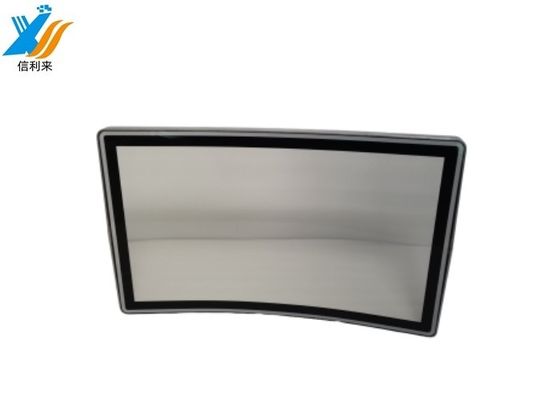 Προσαρμόστε 10 άγγιγμα Curved Touch Πίνακα οθόνης αδιάβροχο αδιάβροχο Anti-UV AR AF AG πένας άγγιγμα LCD οθόνη Οθόνη για εμπορική εμφάνιση Μηχανές ψυχαγωγίας παιχνίδια jukeboxes