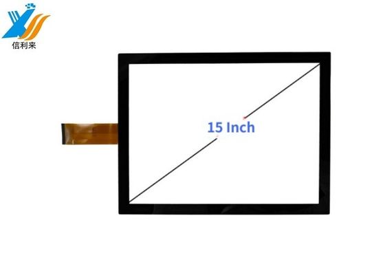 Πίνακας οθόνης αφής LCD χωρητικότητας 15 ιντσών με πολλαπλά σημεία διεπαφής USB/IIC
