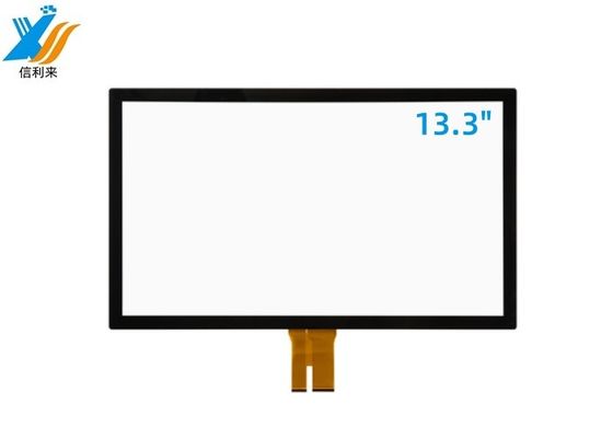 13.3 ιντσών Ηλιακή οθόνη αφής GG με USB/IIC διασύνδεση Προσαρμόστε αδιάβροχη AR AG AF Anti-UV για βιομηχανική ιατρική εκπαίδευση